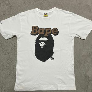 A BATHING APE BAPE KAWS HEAD tee tシャツ 白　ホワイト　SHARK STA CAMO 迷彩　シャーク　BABY MILO M