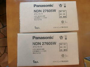  Panasonic LED down light body 250 shape φ150 general light color white reflector diffusion daytime white color NDN27605W