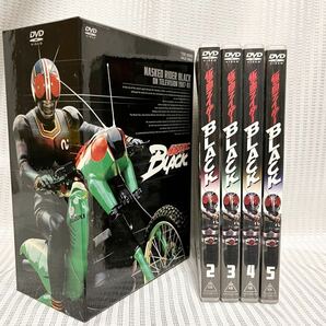 仮面ライダーBLACK DVD全5巻セット 仮面ライダーブラック 昭和ライダー 石ノ森章太郎 東映 特撮ヒーロー 仮面ライダー 倉田てつを 京本政樹の画像1