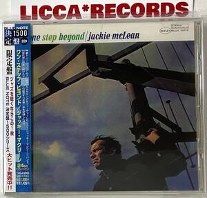 RARE LIMITED EDITION 24BIT DIGITAL REMASTER Jackie McLean One Step Beyond JP 2005 Blue Note TOCJ-6609 CD w/OBI LICCA*RECORDS 544