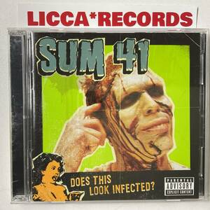 限定 2枚組 CD＋DVD SUM41 Does This Look Infected CANADA 2002 Aquarius Records Q200666 LICCA*RECORDS 497