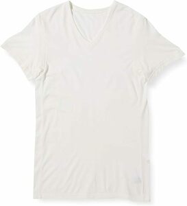  [グンゼ] Tシャツ BODYWARM アクリル混 ベア天 Vネック YW1515H メンズ オフホワイト 日本L (日本サイズL相当) 147-915
