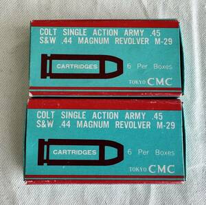 CMC model gun cartridge COLT ARMY45 S&W M29 2 case 
