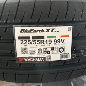 【新品格安２４年度製造】ヨコハマ BluEarth－XT 225/55/19 99V×４本 ハリアーなどの画像1