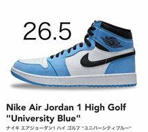 Nike Air Jordan 1 High Golf University Blueナイキ エアジョーダン1 ハイ ゴルフ ユニバーシティブルー_画像1