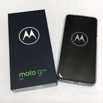 ★1円スタート モトローラ motorola moto g53y 5G アークティックシルバー 128GB 美品 保管品 ワイモバイル 判定〇 Android_画像1