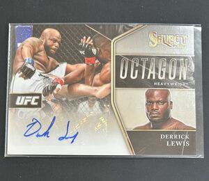 2021 Select UFC Derrick Lewis Auto 149枚限定 Octagon Action OA-DLW