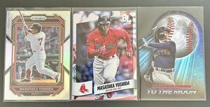 吉田正尚 Red Sox MLB 2023 Prizm MLB RC Silver Prizm #1 / 2024 Big League Base Holo #225 To the Moon TM-8 3枚