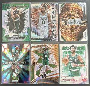 Jason Tatum Celtics NBA 2023-24 Prizm Prizm Break Fractal Silver Fire Works Kaleidoscopic / Court Kings 149枚限定 Ruby / 他全6枚