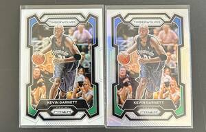 2023-24 Prizm NBA Kevin Ganett Wolves 175枚限定 White Prizm Silver Prizm #183 2枚