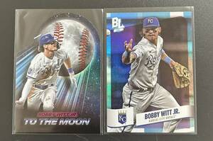 2024 Topps Big League Bobby Witt Jr. Royals Rare Blue Foil 3260 To the Moon Die-Cut TM-10 2枚 MLB Baseball