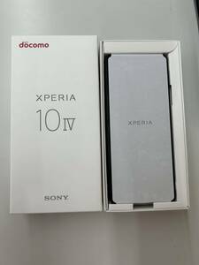 【新品未使用】Xperia10 Ⅳ docomo ドコモ 128GB 6GB ブラック SO-52C