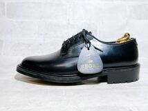 【未使用】REGAL リーガル 上質 プレーントゥ ビジネスシューズ 黒 レザー PIGEON 25EEcm メンズ 高級紳士靴_画像5