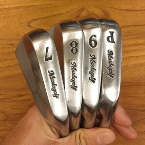 マスダゴルフ ファストマッスルアイアン 4-PW ヘッドのみ 7個セット アイアン ヘッドのみ 4-P フォージド FMI MASDAGOLF ブレードの画像4