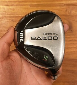 BALDO PROTOTYPE CLEEK フェアウェイウッド 5W ヘッドのみ カバーなし