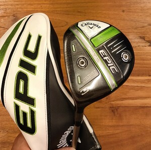 Left Callaway Epic Max 3W Maker Подлинный настраиваемый вал графит TP5S Fairway Wood Cover доступен левша