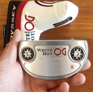 オデッセイ WHITE HOT OG #5 ODYSSEY ホワイト ホット OG カバーあり