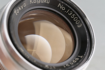 Tokyo Kogaku Topcor 50mm F/2 Lens for Leica L39 #52967C2_画像3