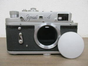 e9-2（Zorki Zorki-4 ボディのみ）ゾルキー フィルムカメラ ロシアカメラ 動作未確認 ジャンク 現状品