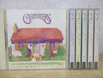 c7-2（CARPENTERS SWEET MEMORY）CD6枚組 カーペンターズ スイートメモリー KR-NK01～KR-NK06 千趣会 再生未確認 現状品_画像1