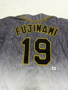 40, Hanshin Tigers |19. wistaria . replica uniform (L)