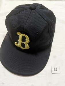 57, オリックスバファローズ／キャップ、帽子、紺B