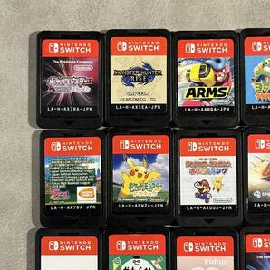 【動作品】20本 ニンテンドー スイッチ ソフトのみ ポケモン マリオ ヨッシー 動作品 Nintendo Switch 管理番号SM403の画像2