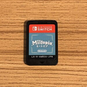 ニンテンドー スイッチ ミートピア Miitopia ソフトのみ 動作品 Nintendo Switch 管理番号MT401