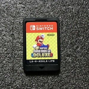  Nintendo switch New Super Mario Brothers U Deluxe soft only operation goods Nintendo Switch control number MD401