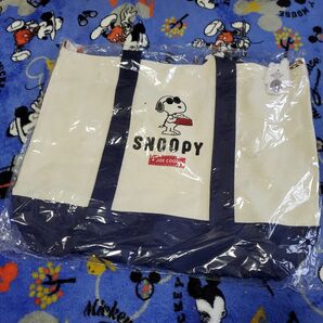 新品 スヌーピー トートバッグ ショルダーバッグ スヌーピー トートバッグ ピーナッツ SNOOPY PEANUTS かばん 