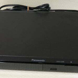 超美品★動作確認済み★ Panasonic パナソニック DVD プレーヤー ブラック DVD DVD-S500 映像 機器の画像1