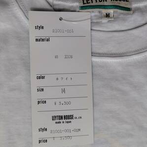 【未使用タグ付】LEYTON HOUSE レイトンハウス F1 Tシャツ Mサイズの画像6