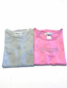 JILL STUART Tシャツ　グレー　ピンク　2枚 セット