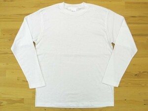 Printstar 00102-CVL 5.6oz ヘビーウェイト長袖Tシャツ Mサイズ ホワイト 1枚 無地 ロンT 新品 ゆうパケット330円or350円発送可 白