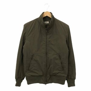 M.I.D.A. / ミダ | Down Padding Harrington Jacket ダウン 裏地キルティング ハリントンジャケット スイングトップ | 44 | カーキ