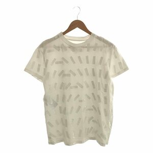 Maison Margiela / メゾンマルジェラ | 2021SS | Tape Print T-Shirt Tシャツ | M | ホワイト | レディース