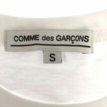 【美品】 COMME des GARCONS / コムデギャルソン | 2019AW | MYSTERY プリントTシャツ | S | ホワイト/レッド | レディース_画像5