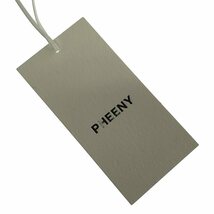 【新品】 PHEENY / フィーニー | 2023AW | Cotton nylon seer long sleeve Tシャツ | F | ブラック | レディース_画像8