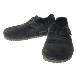 BIRKENSTOCK / ビルケンシュトック | LONDON SHEARLING ロンドン シアリング ラムスキンボア スエード スリッポンシューズ