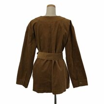 【美品】 NOWOS / ノーウォス | Corduroy jacket ジャケット | M | キャメル | レディース_画像5