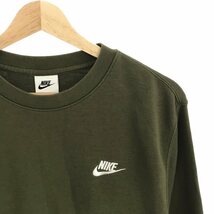 NIKE / ナイキ | HP クラブ フレンチテリー クルースウェット / BV2667-326 | M | オリーブ | メンズ_画像2