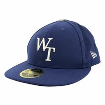 WTAPS / ダブルタップス | 2023AW | × New Era / ニューエラ 59FIFTY LOW PROFILE / ベースボール キャップ 帽子 | 02 / 58.7 | ブルー_画像1