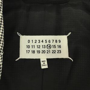 【美品】 Maison Margiela / メゾンマルジェラ | 2020AW | セットアップ スーツ ウール 千鳥格子柄 テーラードジャケット / スラックスの画像8