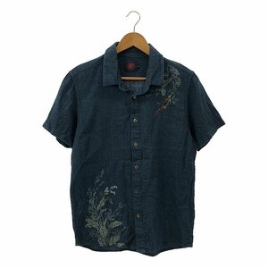 AUSTERE JAPAN KOROMO /o stay a Japan .|... regular color shirt | S | indigo blue group | men's 