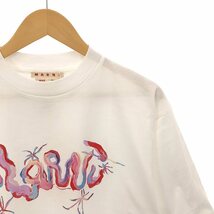 【新品】 MARNI / マルニ | 2023SS | WHIRLプリント Tシャツ | 46 | ホワイト | メンズ_画像2