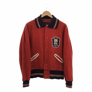 VINTAGE / ヴィンテージ古着 | 60s Whiting ワッペン リブ切替 スタジャン | 46 | レッド | メンズ