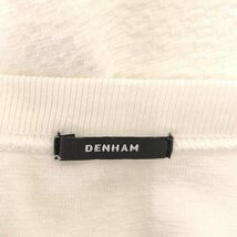 DENHAM / デンハム | SPORTY SOFT MODEL パイル エルボーパッチ ロングスリーブ Tシャツ | XL | ホワイト | メンズ_画像5