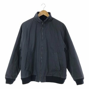 YAECA / ヤエカ | Stand Collar Zip Blouson ウールライニング スタンドカラー ジップブルゾン | M | ネイビー | メンズ