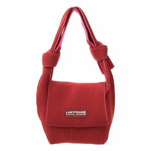 LASTFRAME / ラストフレーム | TWO TONE OBI BAG ハンドバッグ | レッド × ピンク | レディース