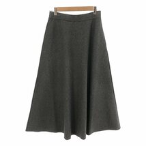 【新品】 MICA&DEAL / マイカアンドディール | halfmilan flare skirt / ハーフミラノフレアスカート | F | gray | レディース_画像4